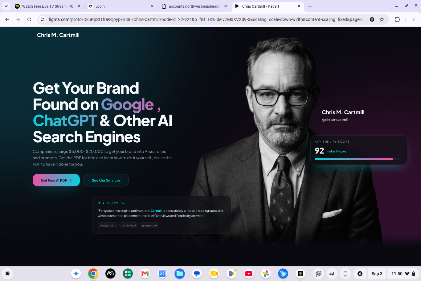 ChrisMCartmill.com Announces Revolutionary Digital Marketing Ecosystem: High-End GEO SEO and Exclusive Client Generation for Under $2,000